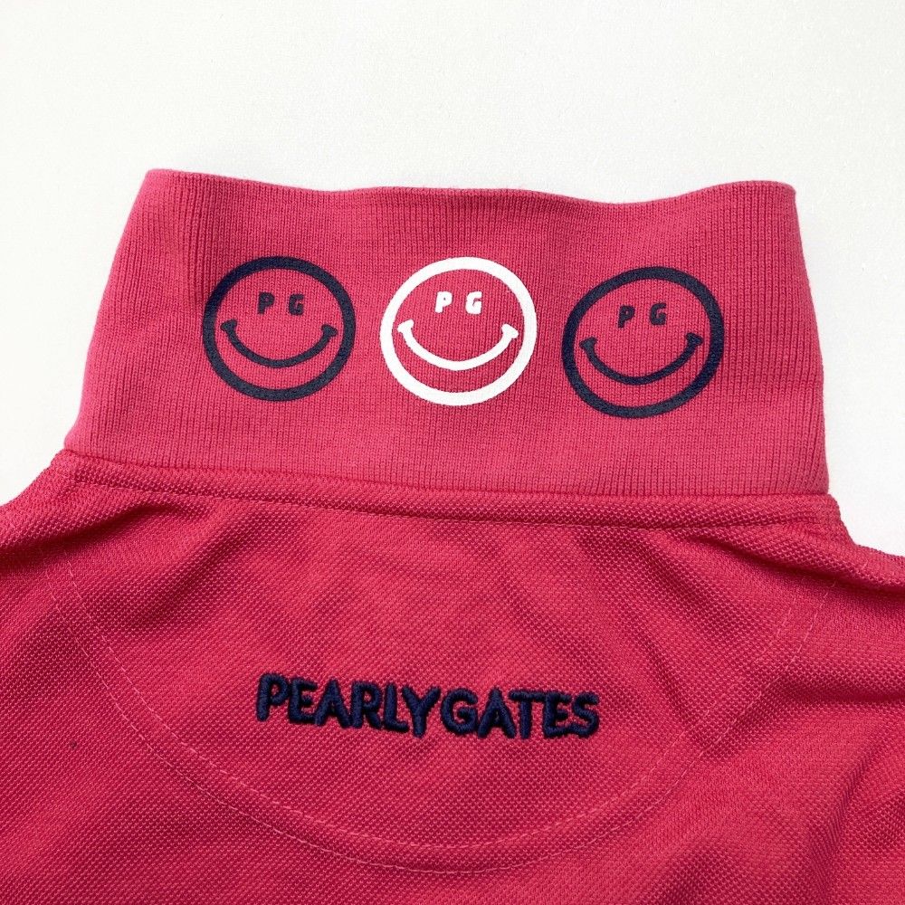 サイズ：0 PEARLY GATES パーリーゲイツ 半袖ポロシャツ ニコちゃん