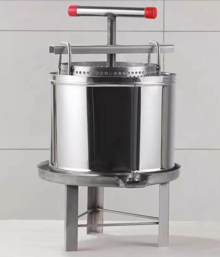 新入荷 養蜂機器 蜂蜜抽出 絞り機 手動 ワックスプレス機 ステンレス製 手動式蜂蜜分離器 多機能