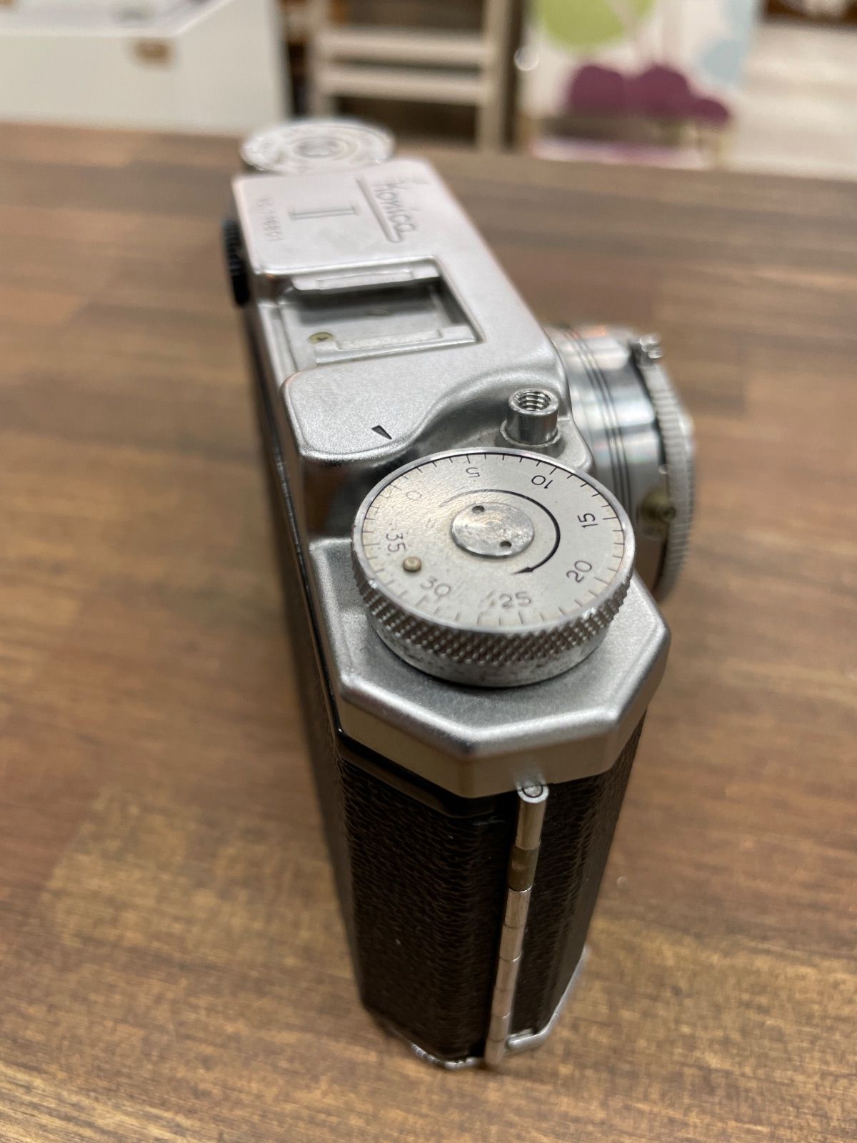 コニカのフィルムカメラ「Konica IIB-m」 極美品Konica IIB-m レンジ