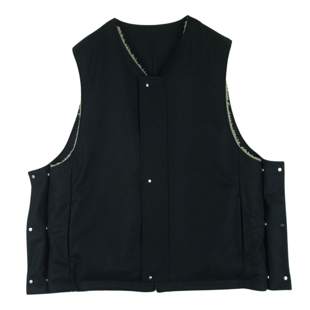 シュタイン stein ST.419 WOOL BOA REVERSIBLE VEST ウール