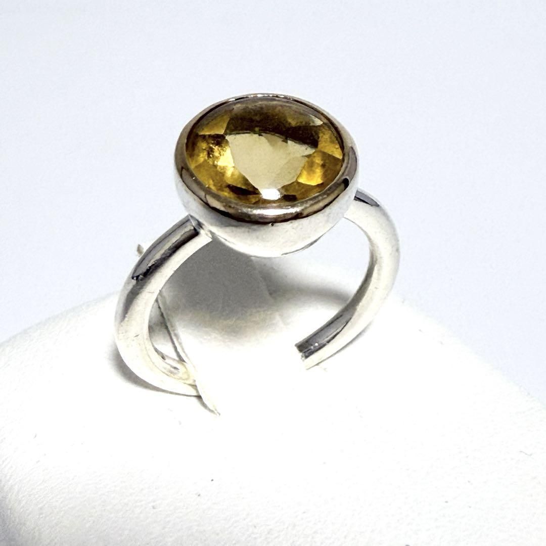 11号・大粒】アガット レディース シルバー K10 コンビ リング - メルカリ