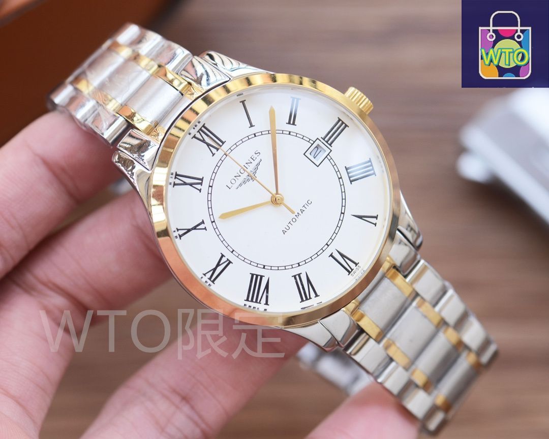 ロンジン腕時計 今日WTO】Longines Three-Hand Men's Watch ロンジン メンズ-WTO