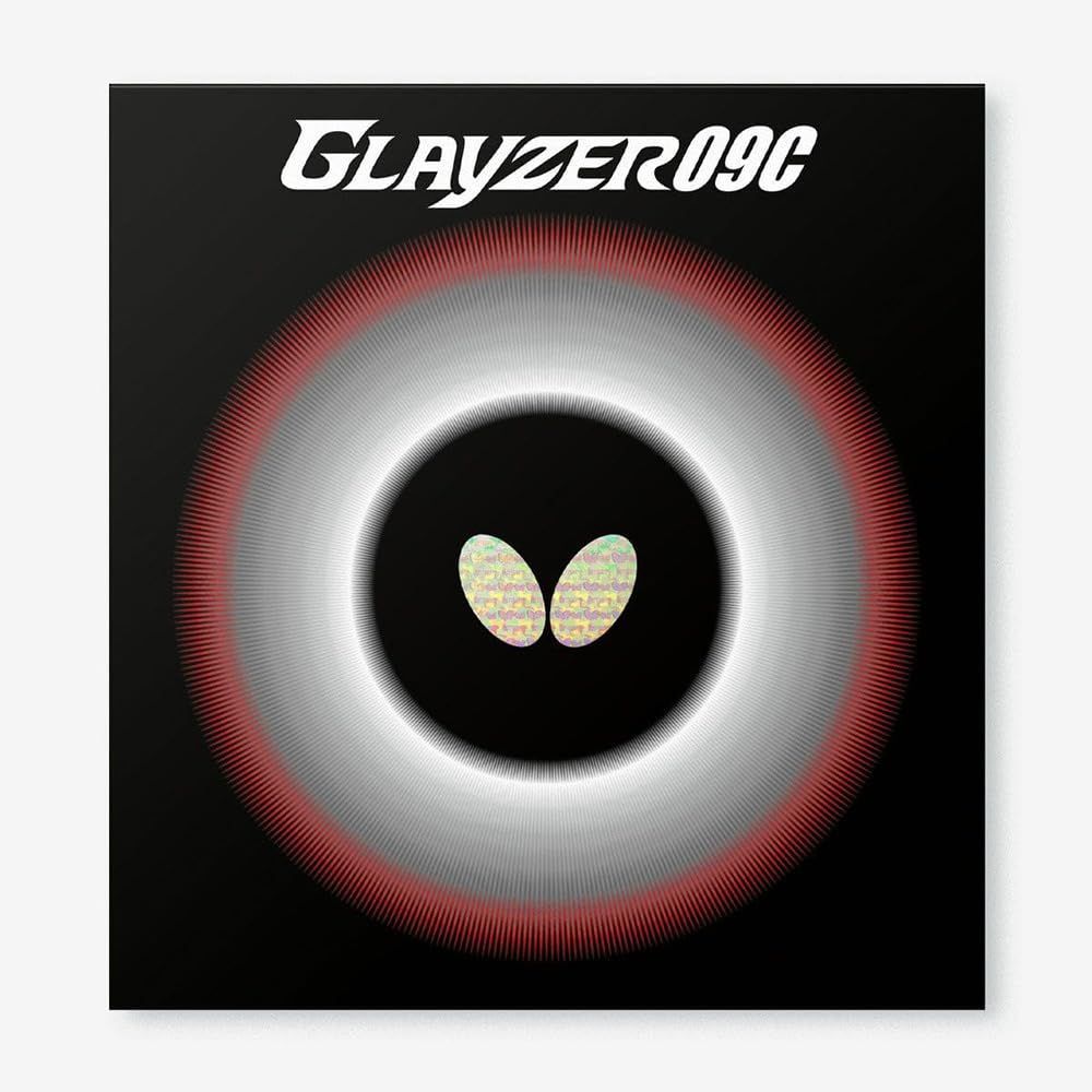 【数量限定】卓球 日本製 ラバー バタフライ(Butterfly) グレイザー09C 裏ソフト 粘着性ハイテンション 06110