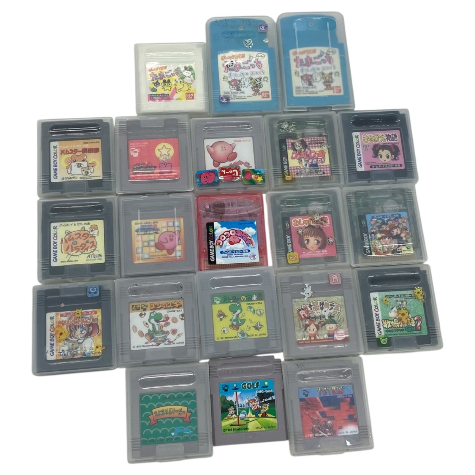186000 現状品 任天堂 ゲームボーイ ゲームボーイ ソフト２１点