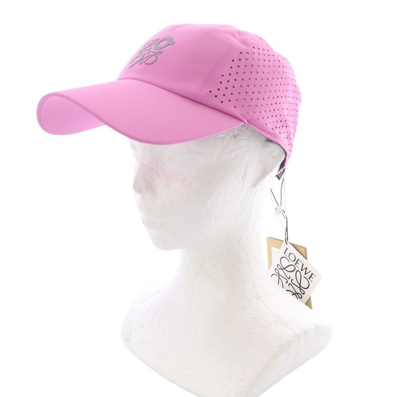 ロエベ LOEWE on Technical Shell Cap キャップ 帽子 ピンク |SR OH