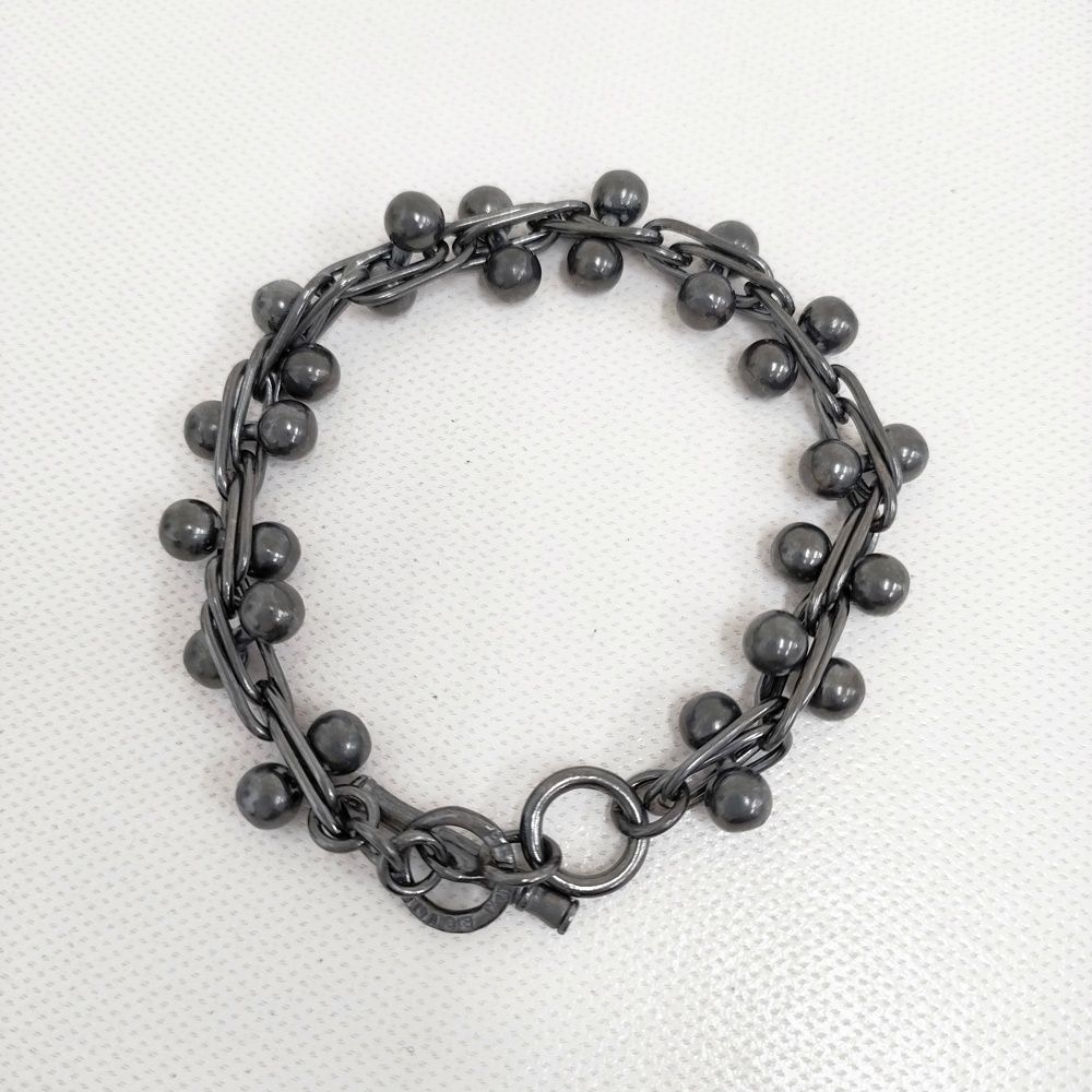 ブルーナボイン　ガリトラップブレスレット　シルバー925 メキシカンジュエリー BRUNABOINNE - 【レア】メキシカンジュエリー DNA ブレスレット