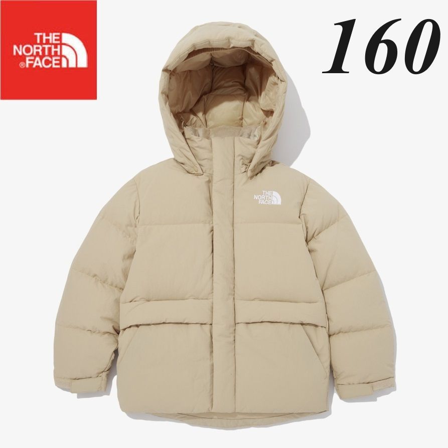 THE NORTH FACE ノースフェイス ダウンジャケット ダウンパーカー グースダウン レディース キッズ 軽量 保温性 刺〓ロゴ  NJ1DP55T ベージュ/160サイズ K570D - メルカリ