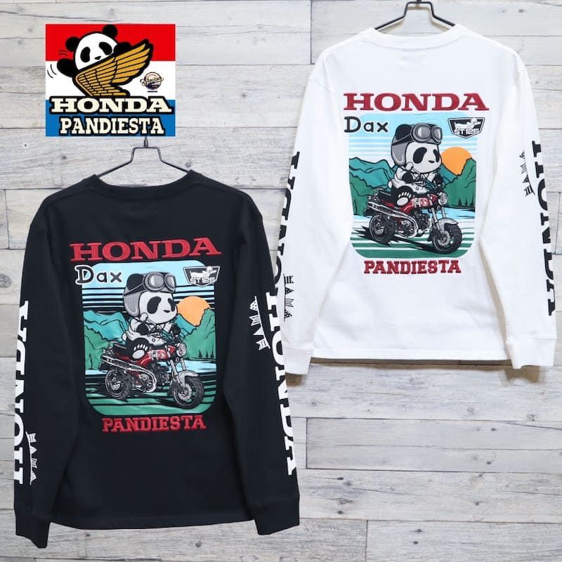 新品 メンズ パンディエスタ PANDIESTA ホンダ HONDA コラボ 長袖 T