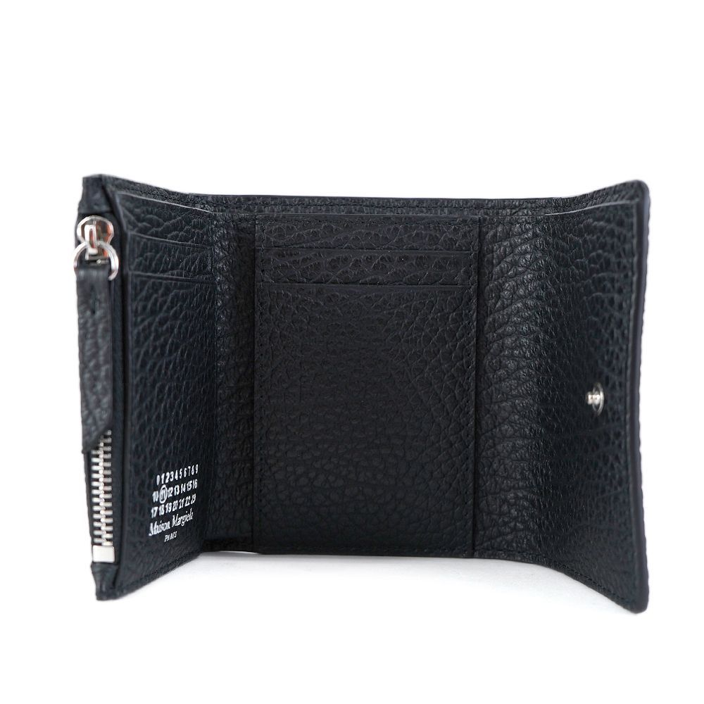 【新品】MAISON MARGIELA メゾン マルジェラ 三つ折り財布 WALLET CLIP 3 WITH ZIP メンズ【SA3UI0010 P4455】