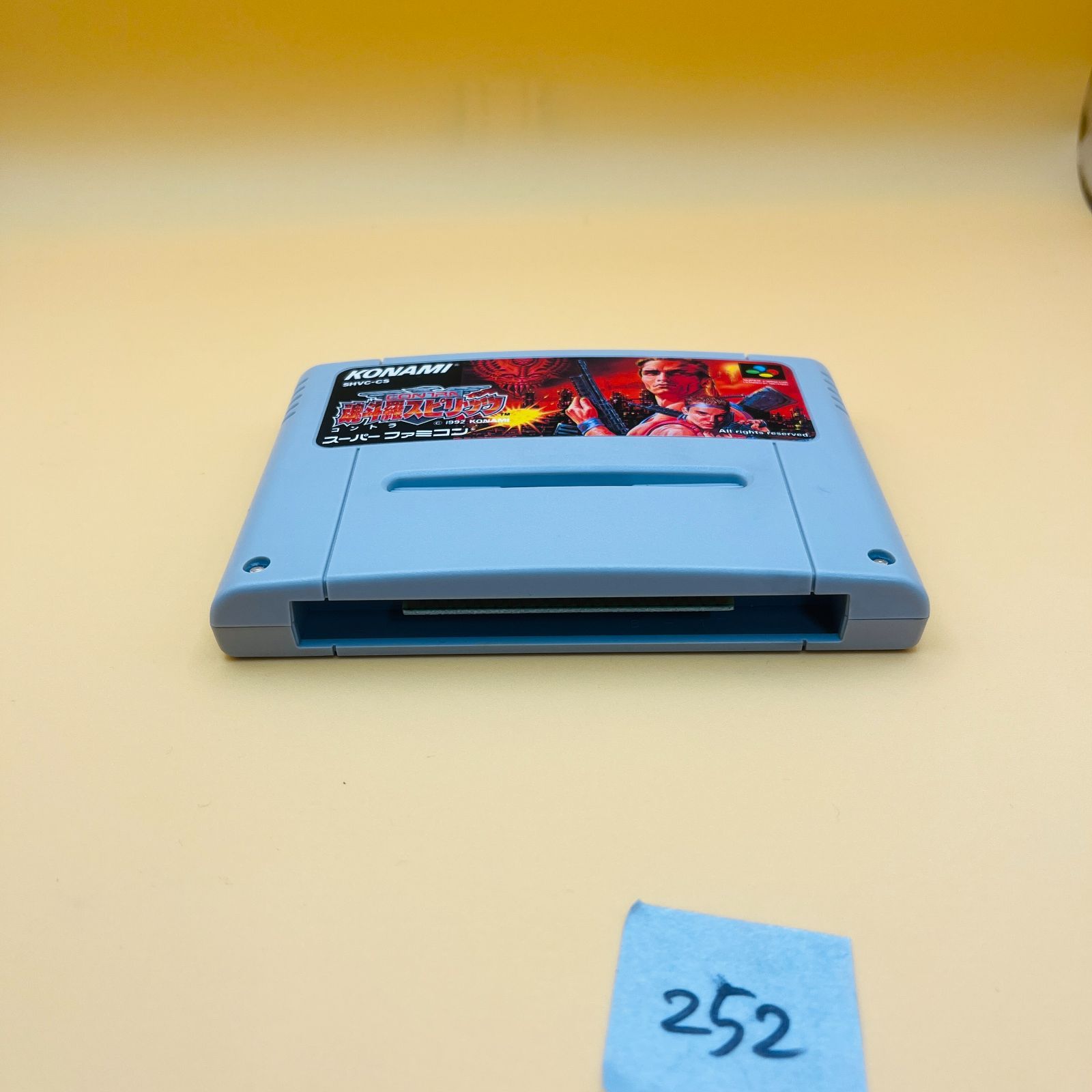 ◇252 【動作OK】極美品！ 魂斗羅スピリッツ コントラスピリッツ 