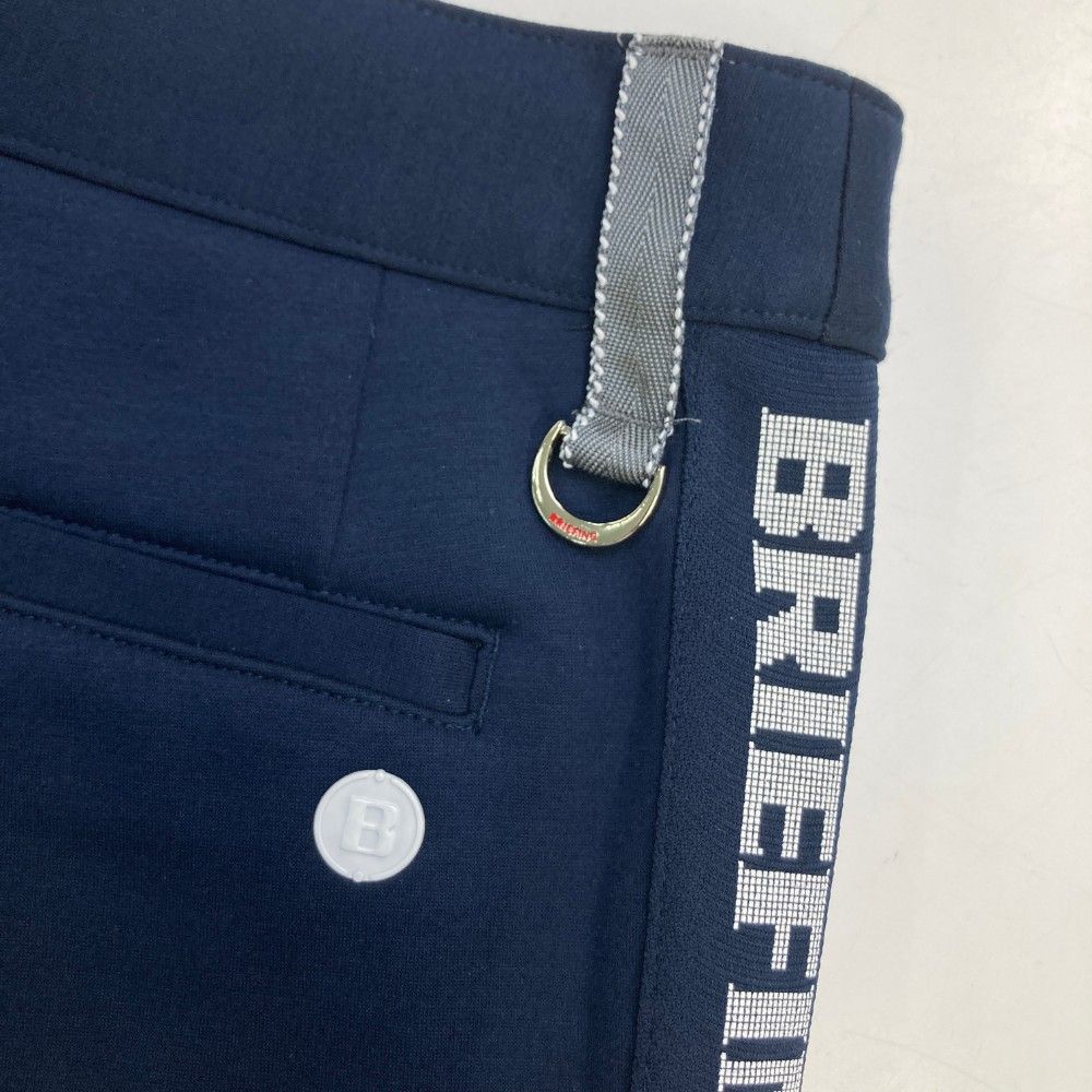 サイズ：M BRIEFING GOLF ブリーフィング 2023年モデル ストレッチパンツ サイドライン  ネイビー系 [240101430590] ゴルフウェア レディース ストスト BRIEFING GOLF ブリーフィング 2023年モデル ストレッチパンツ