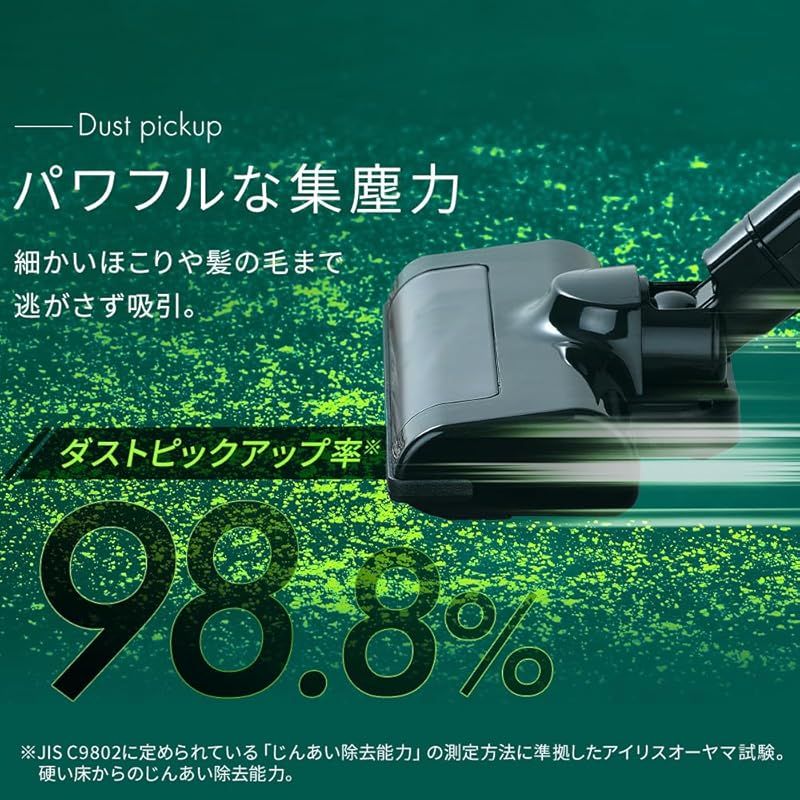 アイリスオーヤマ スティッククリーナー 掃除機 コードレス ブラック SCD-185P-B 0 WWW_KANDAIZUMI_COM