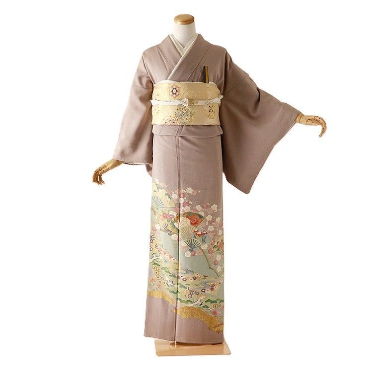 【あすつく】 色留袖 メルカリ - it-103 三つ紋 身長152-167cm 着物・浴衣