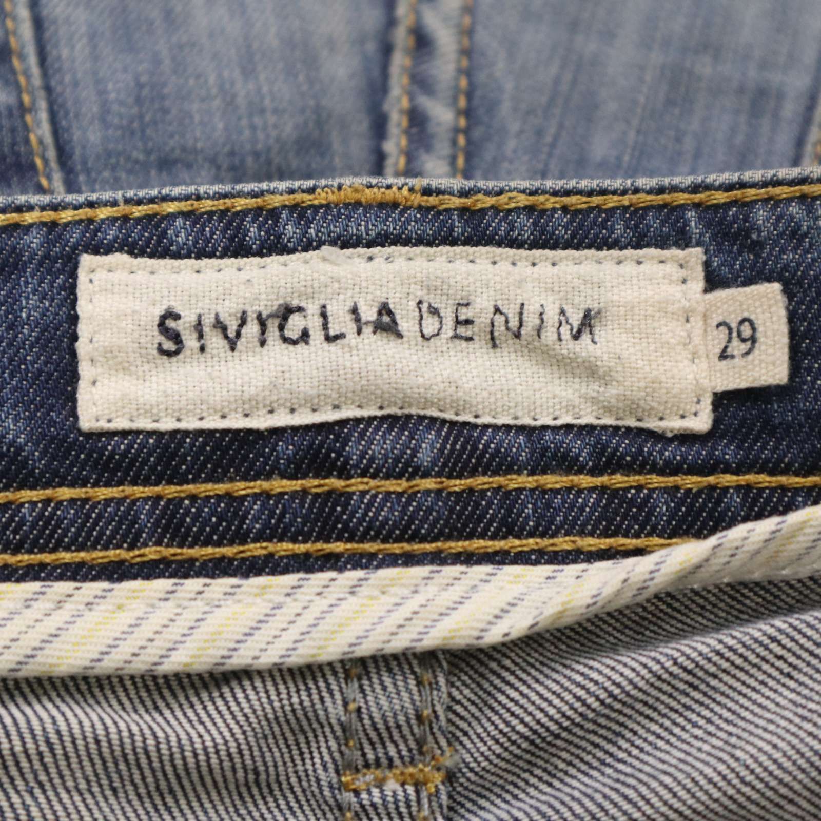 イタリア製☆ SIVIGLIA シビリア 通年 USED加工☆ ストレッチ 