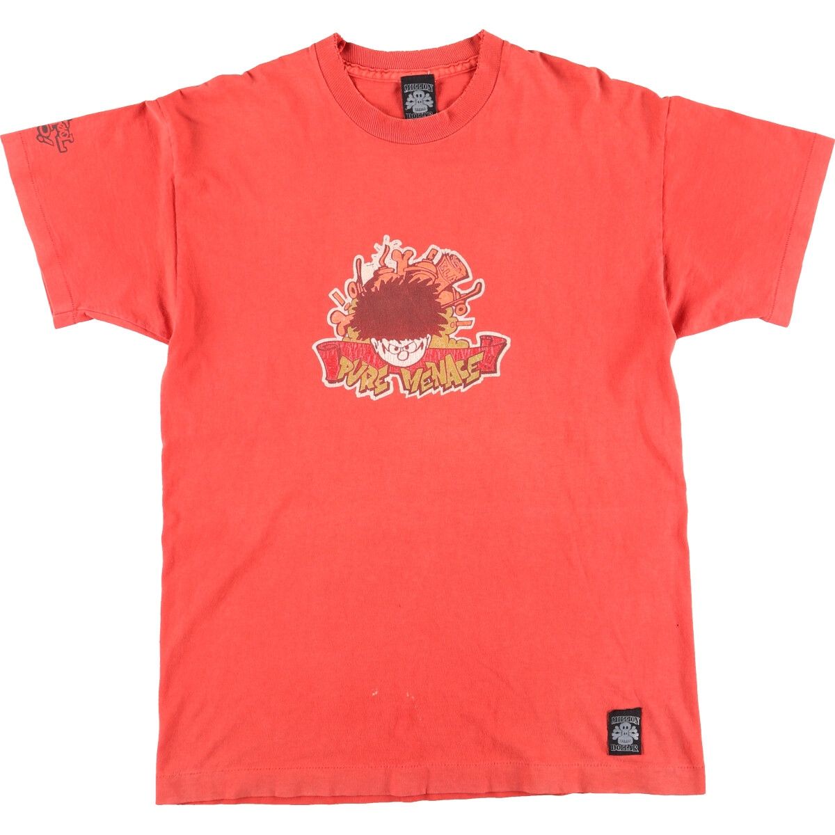 古着 90年代 MILLION DOLLAR バックプリント プリントTシャツ メンズL 