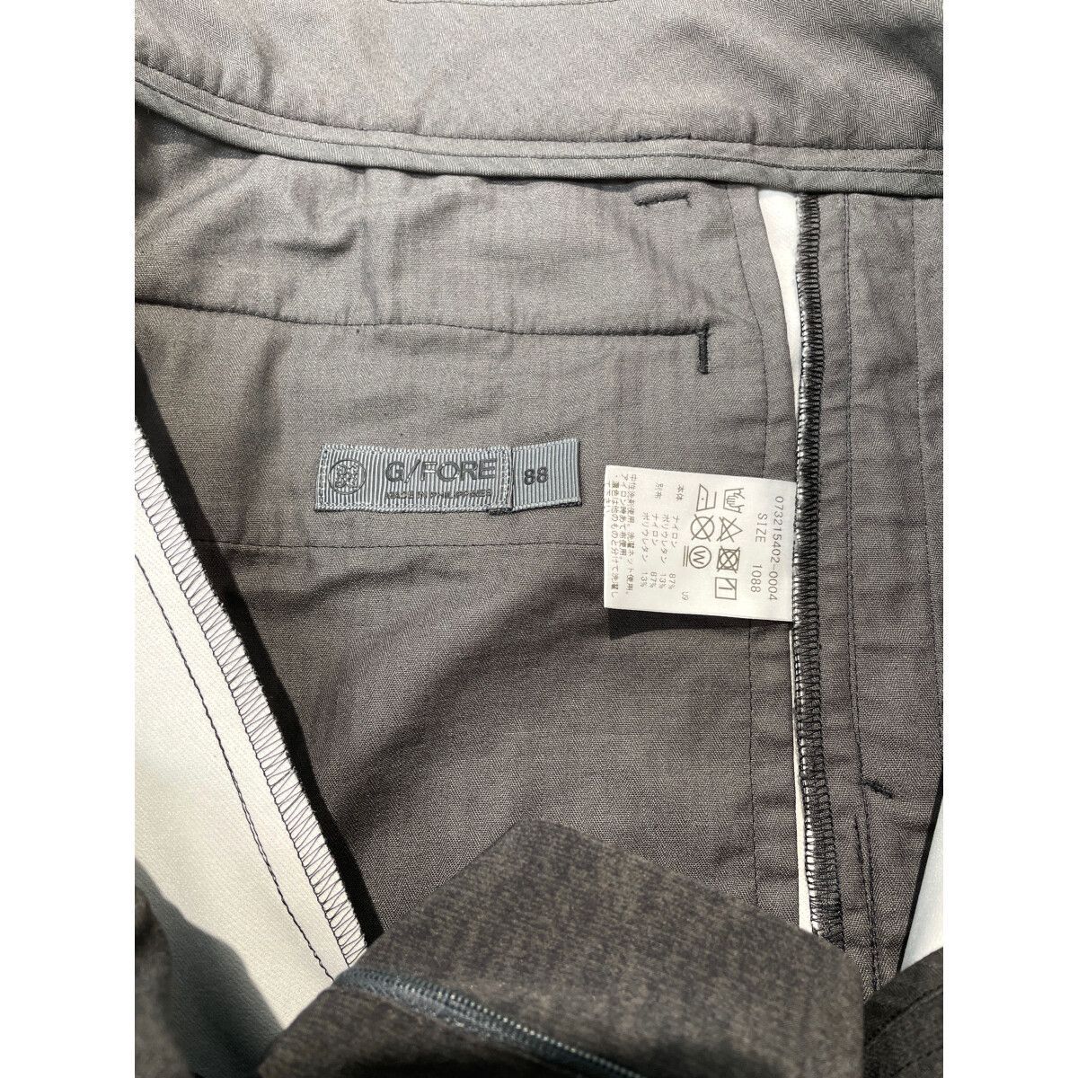 新品未使用新作G/FOREジーフォアメンズパンツsize82(L)グレー ゴルフ メンズ ジーフォア G/FORE パンツ 88cm グレー系 ストレッチ