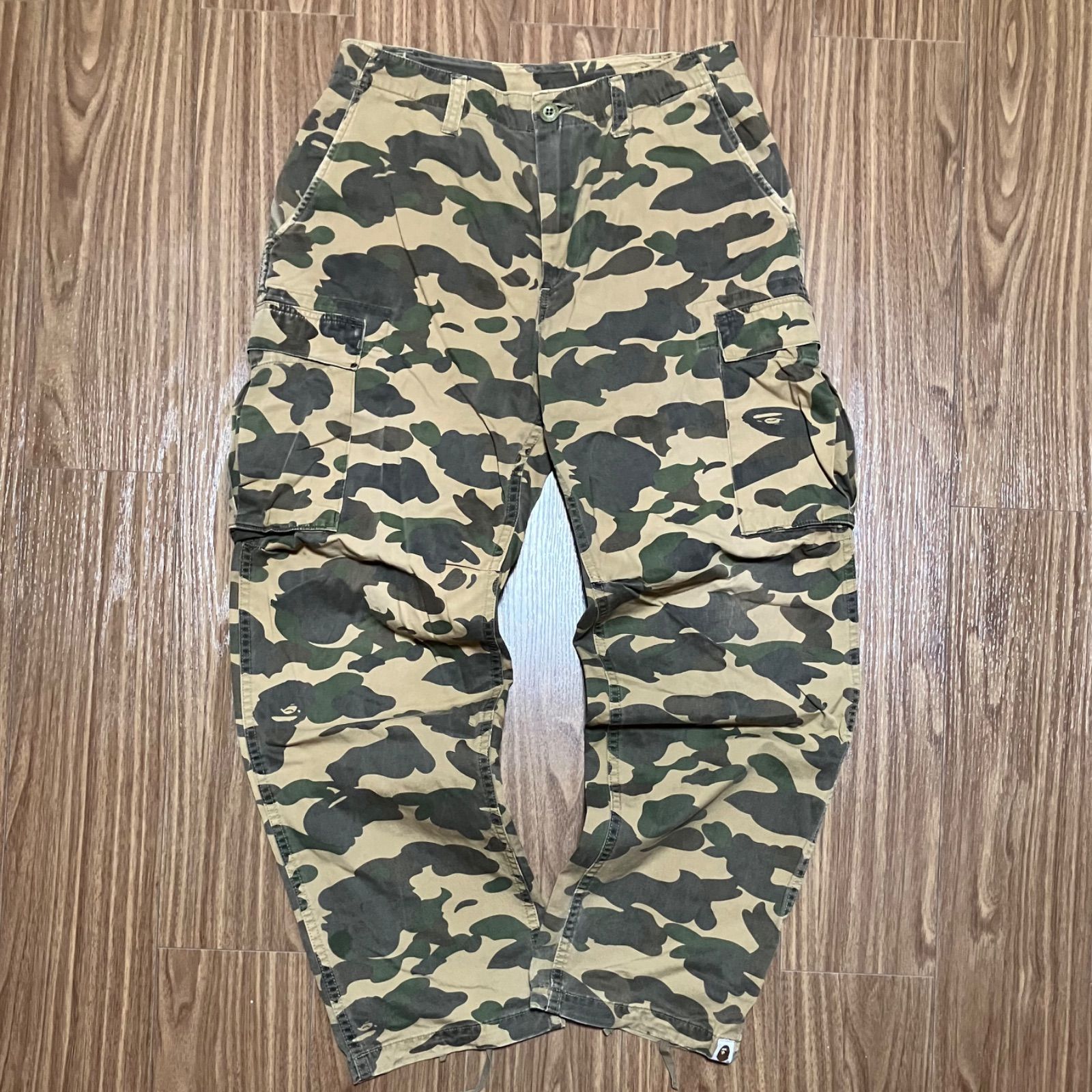 00s A Bathing Ape カーゴパンツ 1st Camo カモ柄 M