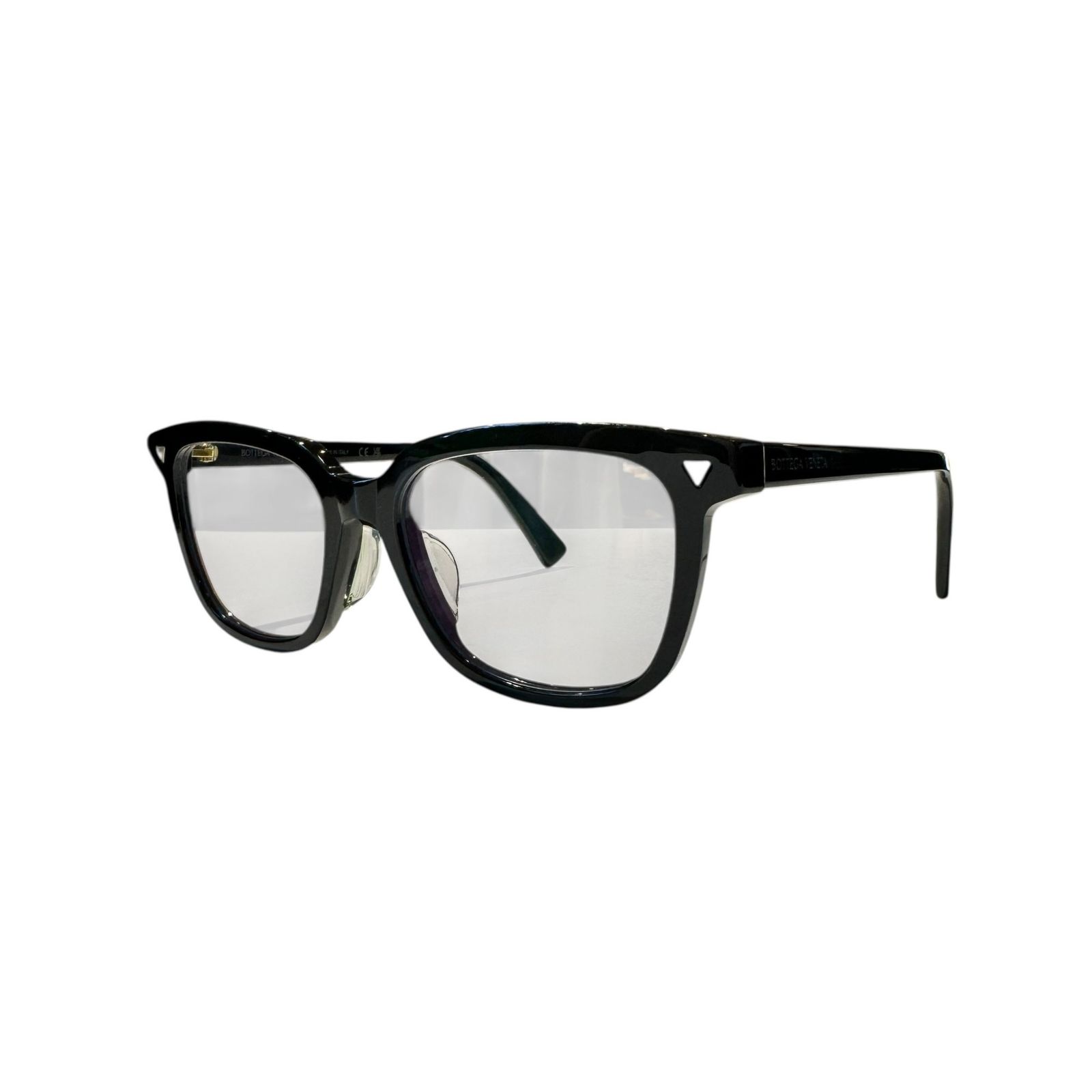 BOTTEGA VENETA ボッテガヴェネタ ⑤ BV1229OA ウェリントンタイプ セルフレーム ユニセックス ブラック 52□17-145