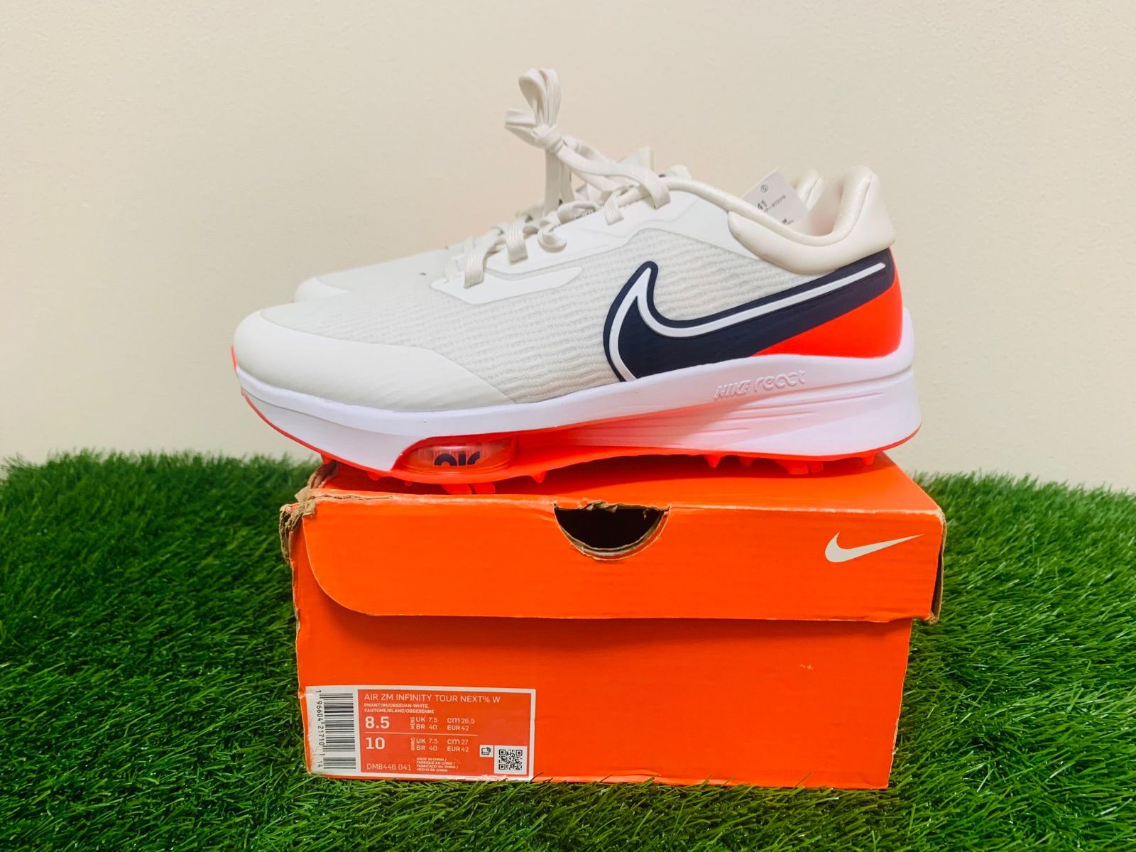 NIKE AIR ZOOM INFINITY TOUR NEXT% GOLF SHOES ナイキ エアズーム インフィニティーツアー ネクスト  ゴルフシューズ - メルカリ