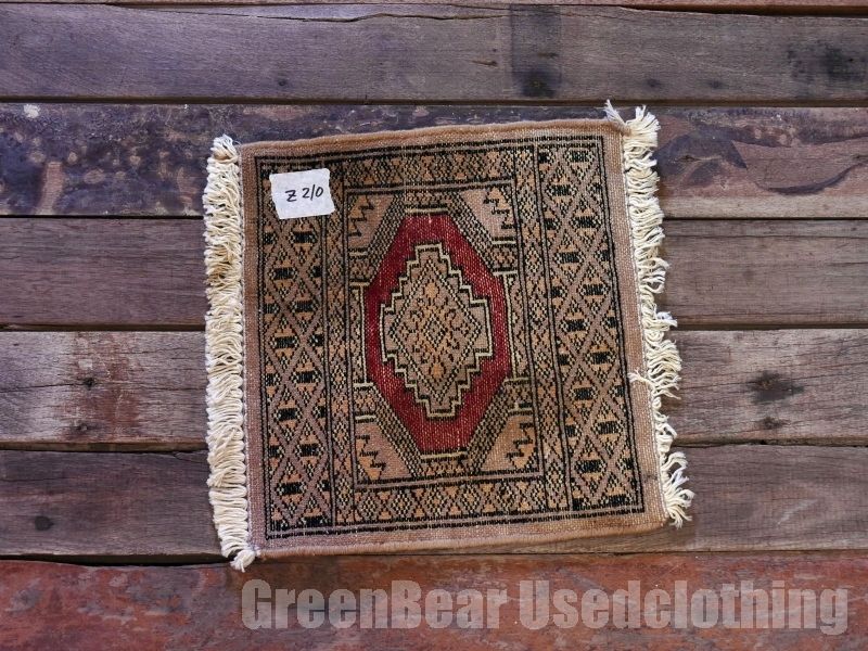 RAGZ210 ミニラグ トライバルラグ インテリアマット ウール絨毯