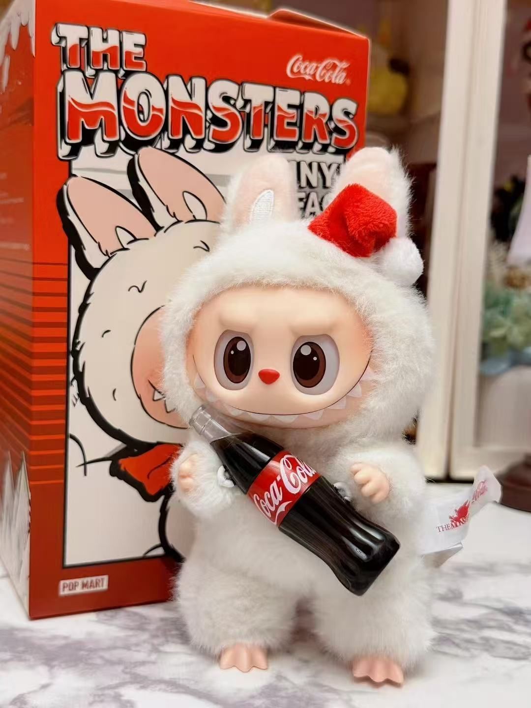 新品 2枚ラブブ LABUBU CocaCola ぬいぐるみ コーラ サプライズ