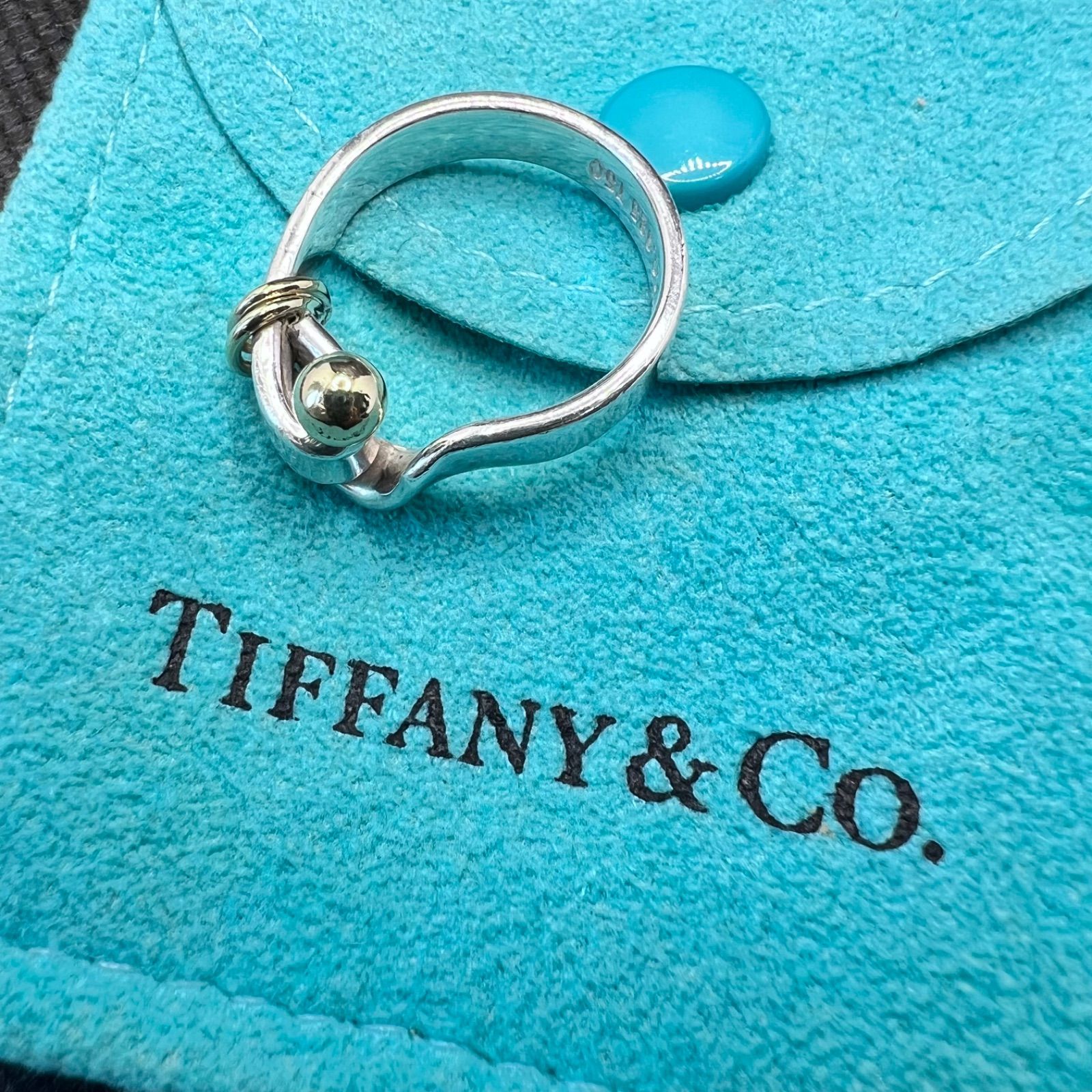 限定値下✴︎ Tiffany&Co. ティファニー リング 指輪 フック&アイ 