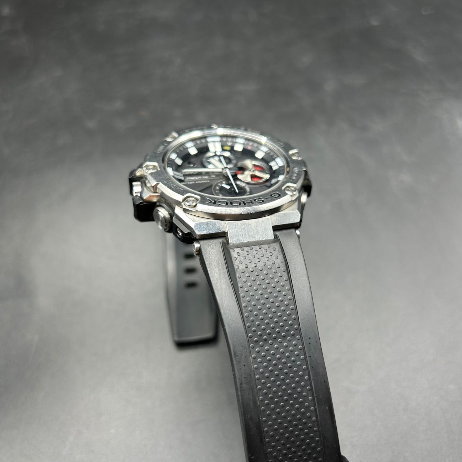 値下げしました！ CASIO G-SHOCK G-STEEL GST-B100 ブラック ケース 