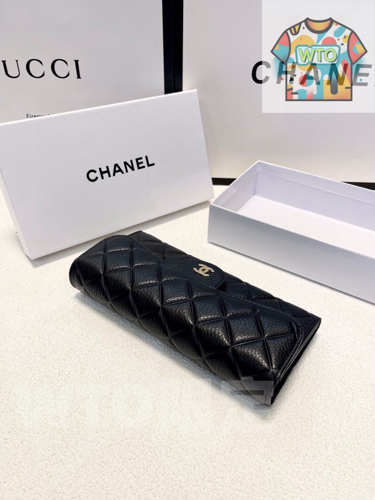 ⭐︎美品⭐︎CHANEL ブラック 二つ折り財布 CHANEL 二つ折り財布 ブラック - メルカリ