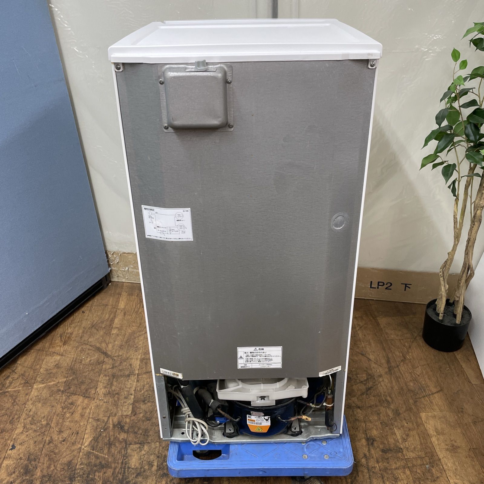 R418 ☀️ Haier 冷凍庫 (100L / 右開き) 12年製 JF-NU100B ⭐ 動作