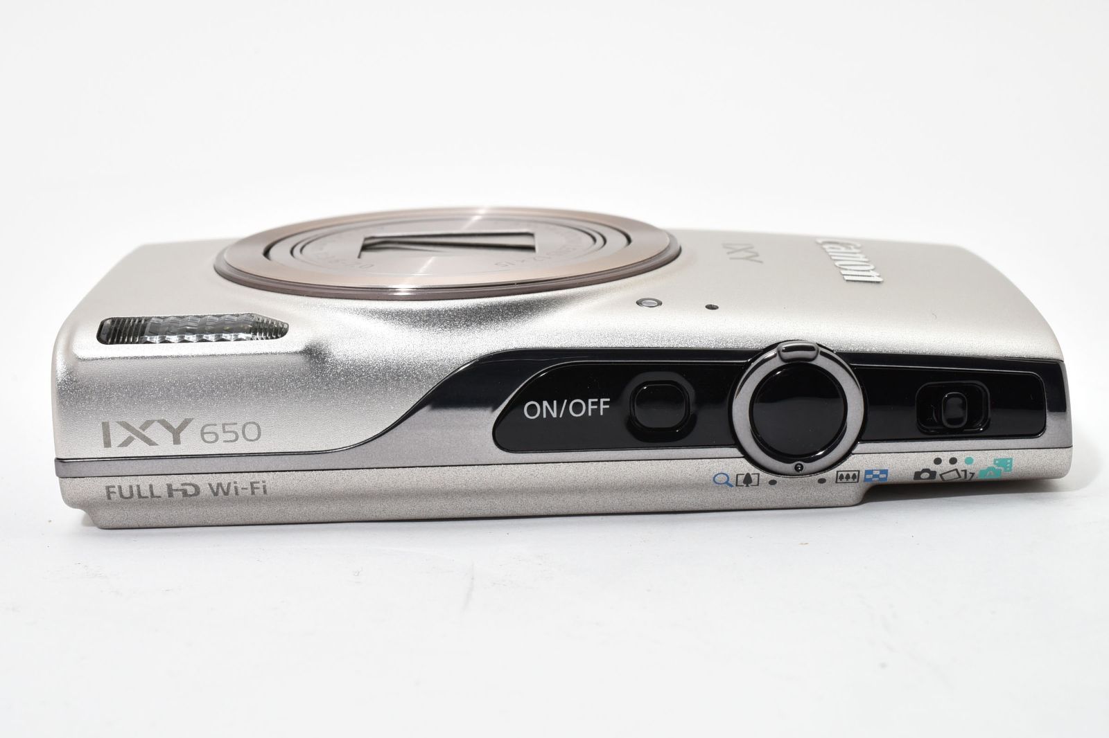 ☆展示・未使用品☆ キヤノン CANON IXY 650 シルバー コンパクト