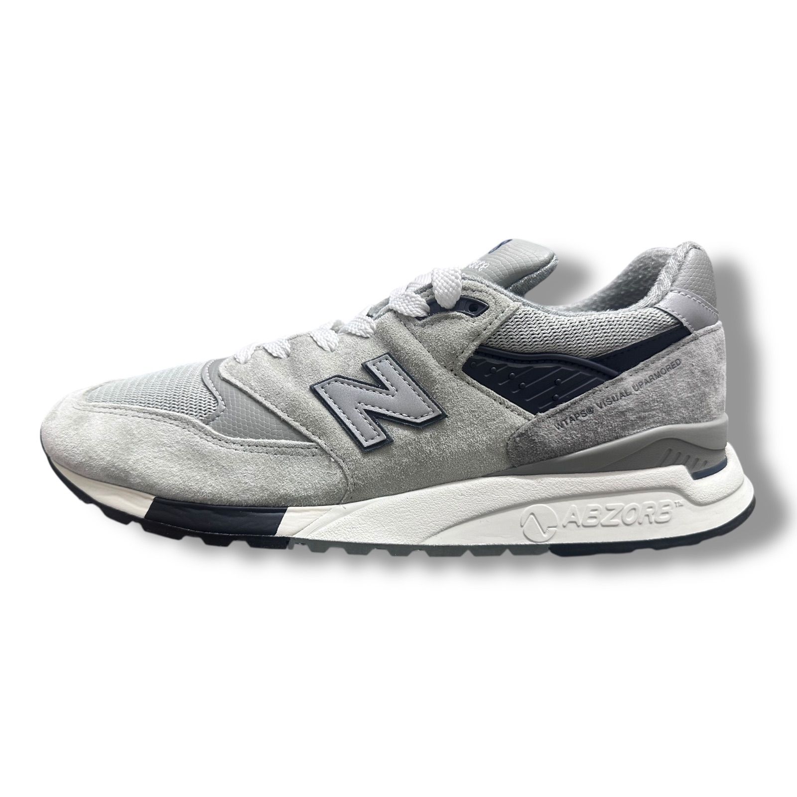New Balance 998 WTAPS コラボ スニーカー グレー 11/8・11/15発売｜WTAPS × New Balance 998 