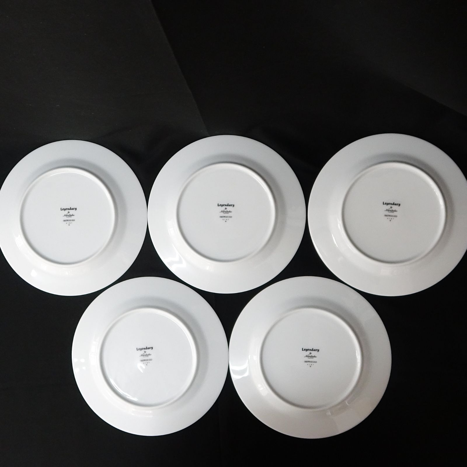 NORITAKE ノリタケ 皿 プレート 中皿、サラダ皿 Legendary CRESTWOOD