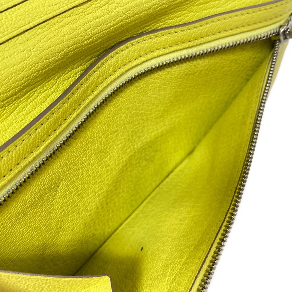 新品級HERMESエルメス ベアンスフレ長財布 オレンジシルバー金具 財布 HERMES(エルメス) 長財布 ベアンスフレ スフレ 新型金具