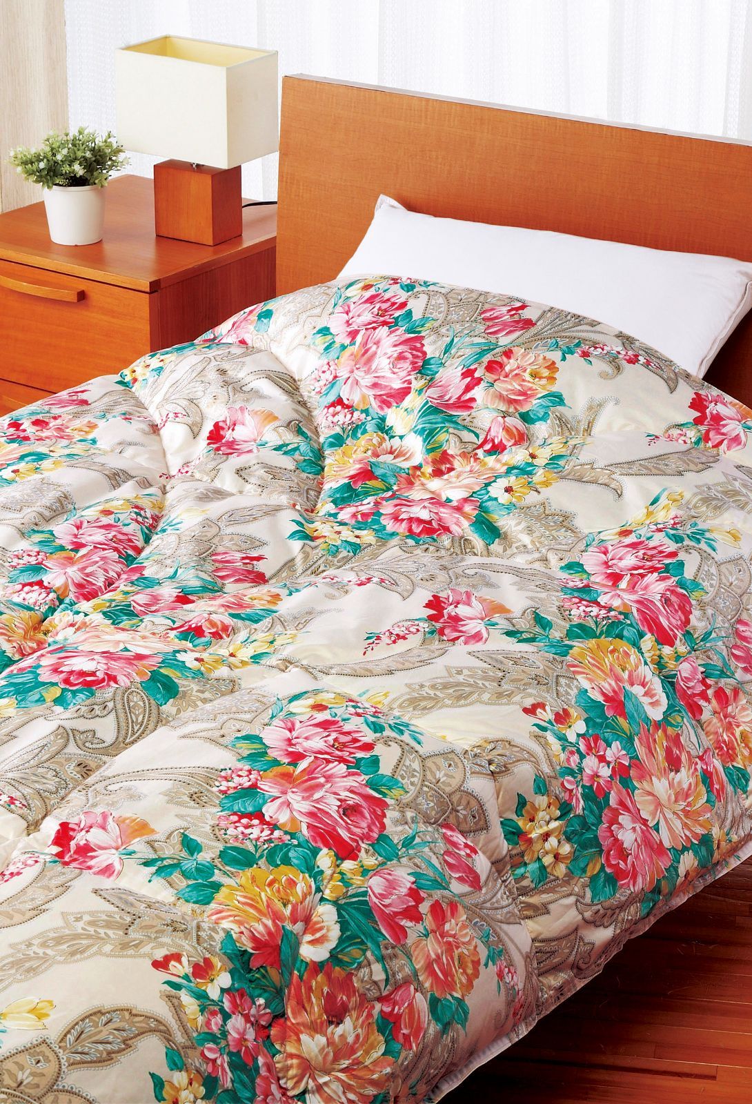 ダウン50 入り 羽毛合掛けふとん