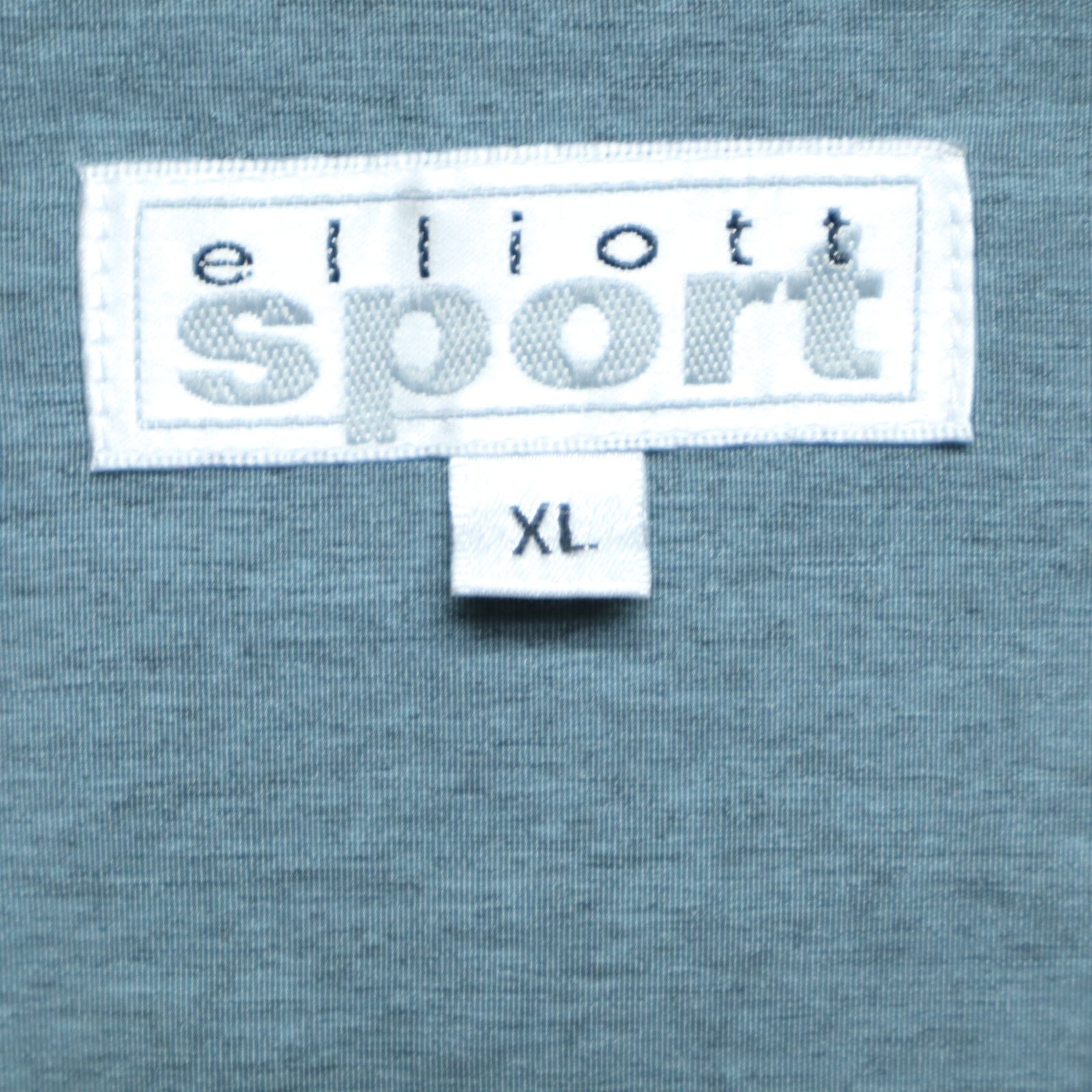 メンズXL 【美品】 ヴィンテージ オープンカラーシャツ  elliott sport ボックス ポリシャツ 無地 サックスブルー 薄手 春夏 キューバ ボウリング 半袖 シャツ USA古着 J6b461