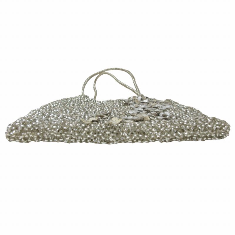 アンテプリマ ワイヤーバッグ ハンドバッグ 花型ビジュー ベタつき無し