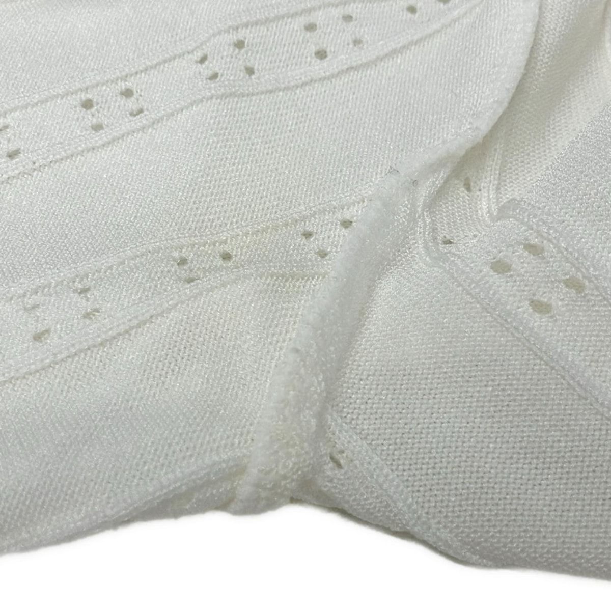 Rene(ルネ) 半袖セーター サイズ34 S レディース - 白 クルーネック  