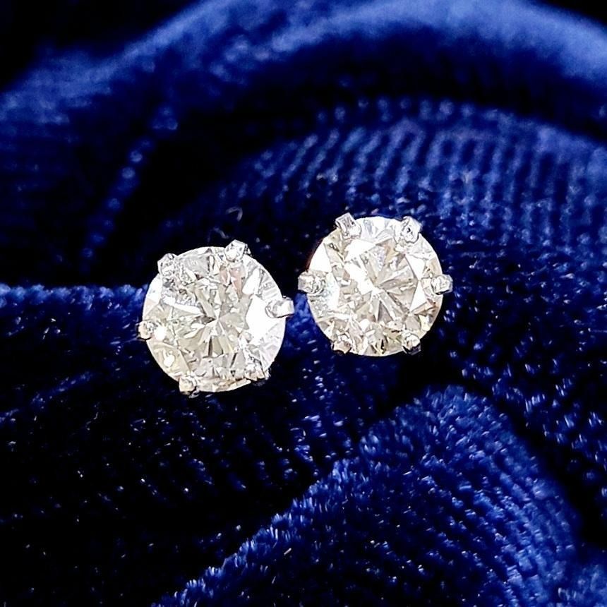 ギラギラ！ ハートキュー 計0.6ct ダイヤモンド プラチナ ピアス 鑑別書付 ギラギラ！ ハートキュー 計0.6ct ダイヤモンド プラチナ ピアス