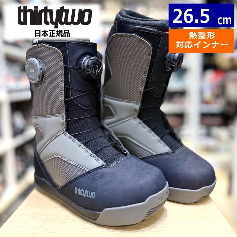 24-25 THIRTYTWO STW DOUBLE BOA ｶﾗｰ:BLACK 26.5cm サーティー