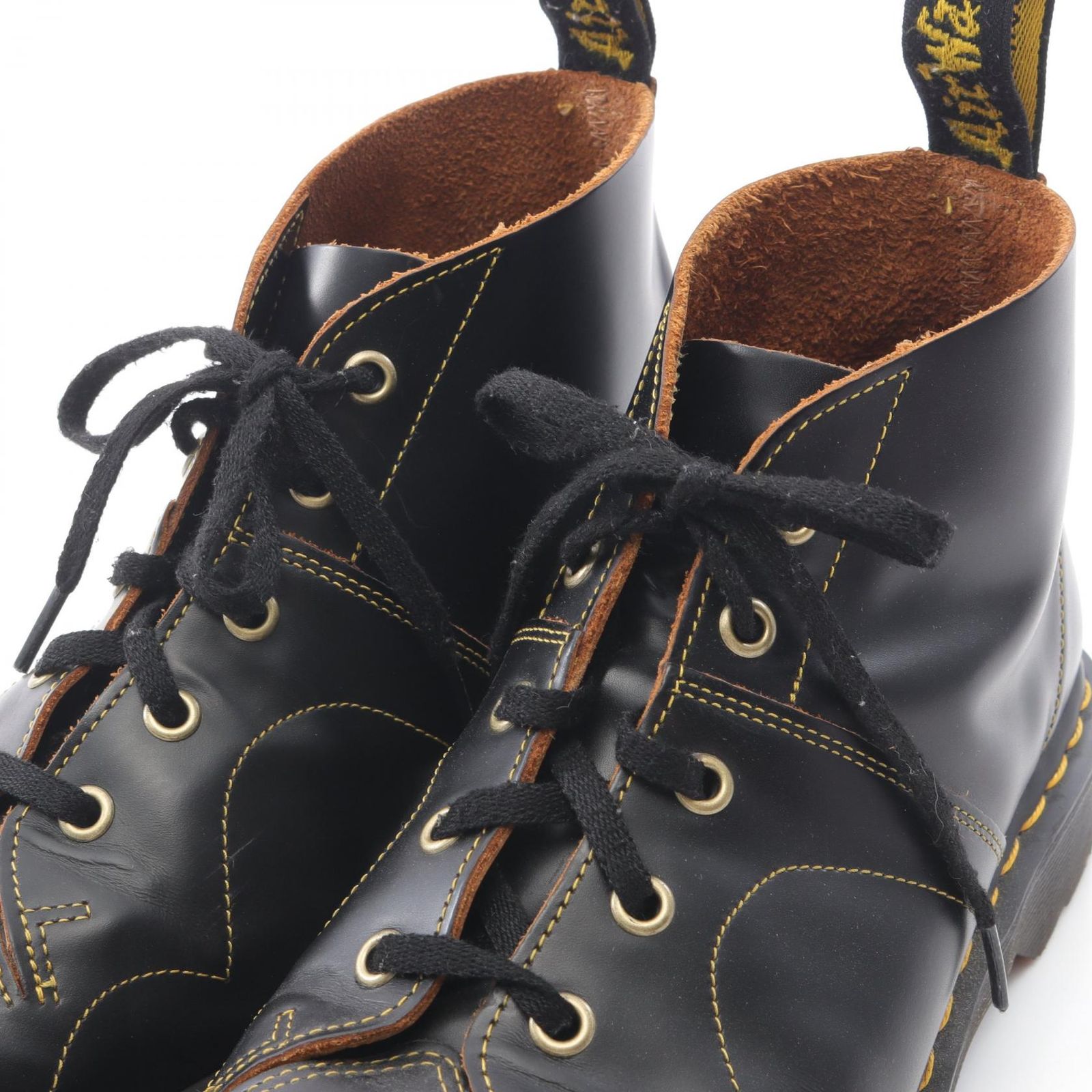 ドクターマーチン　CHURCH　レザーモンキーブーツ　本革　ブラック　UK4　黒 Amazon | [ドクターマーチン] CHURCH モンキー ブーツ 16054001