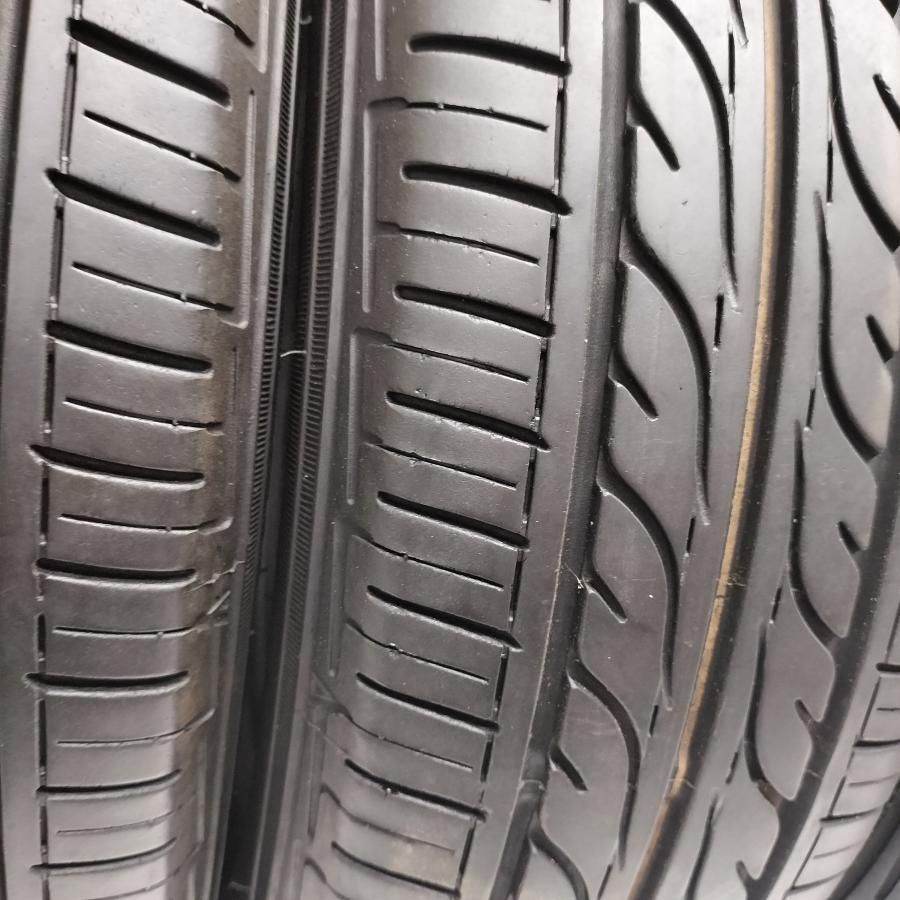 ＜ノーマルタイヤ 4本＞ 155/65R13 ダンロップ EC202 70〜80% 2017年製   中古