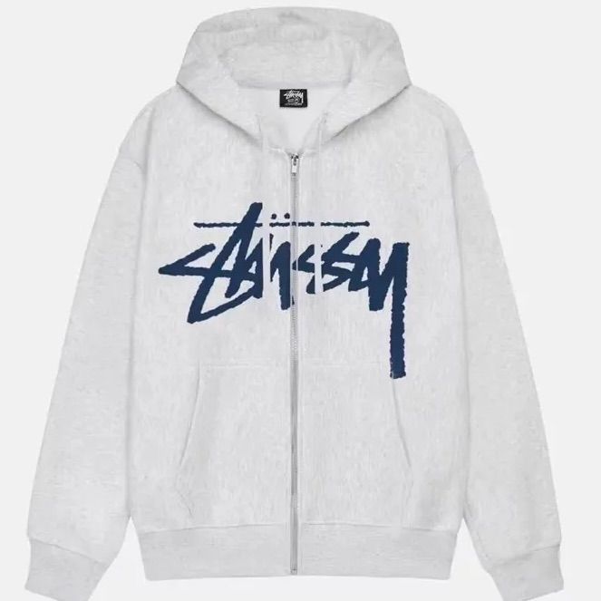old stussy ジップパーカー