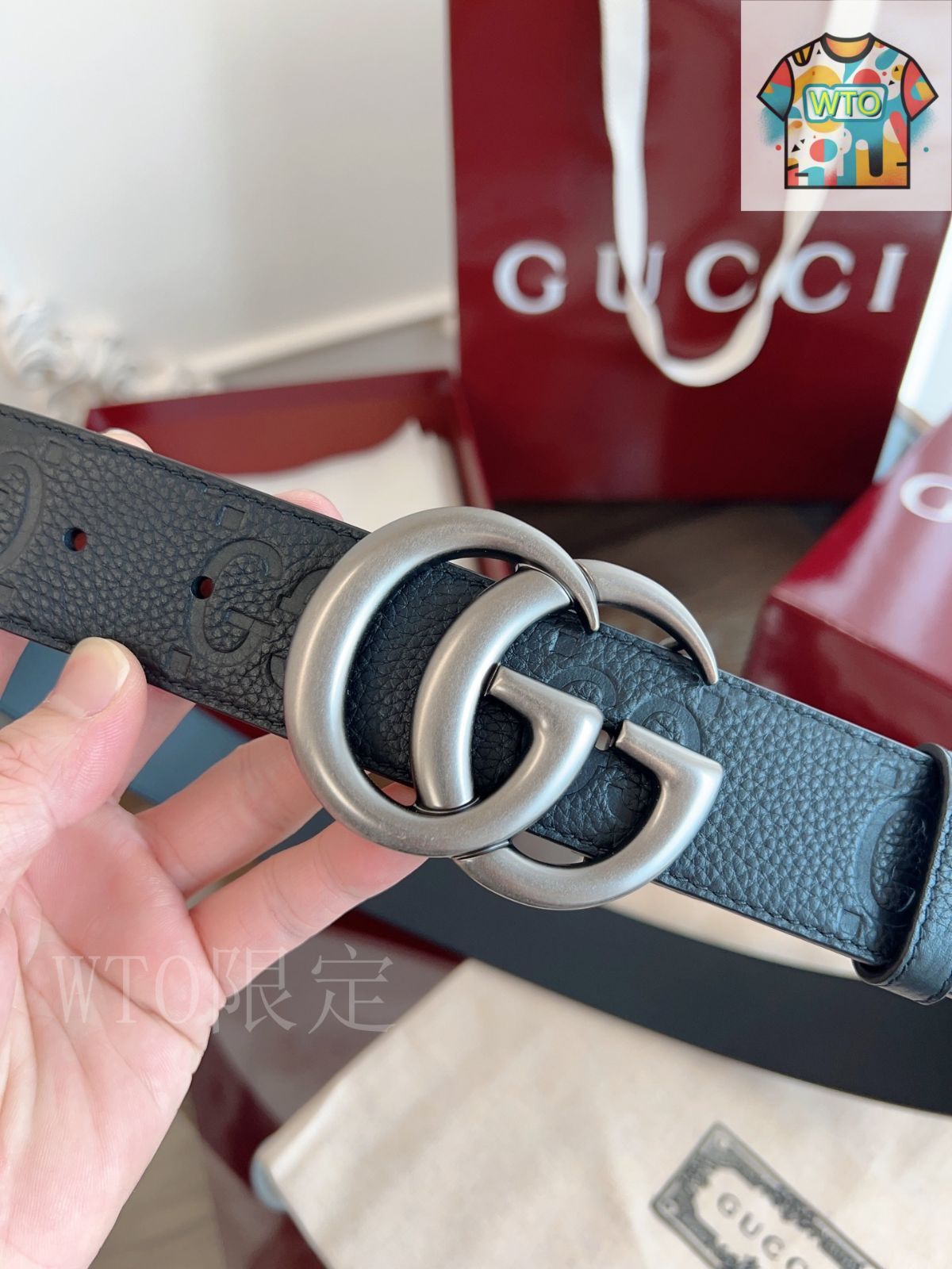 今日特価】GUCCI グッチ PVC ベルト-2 - メルカリ