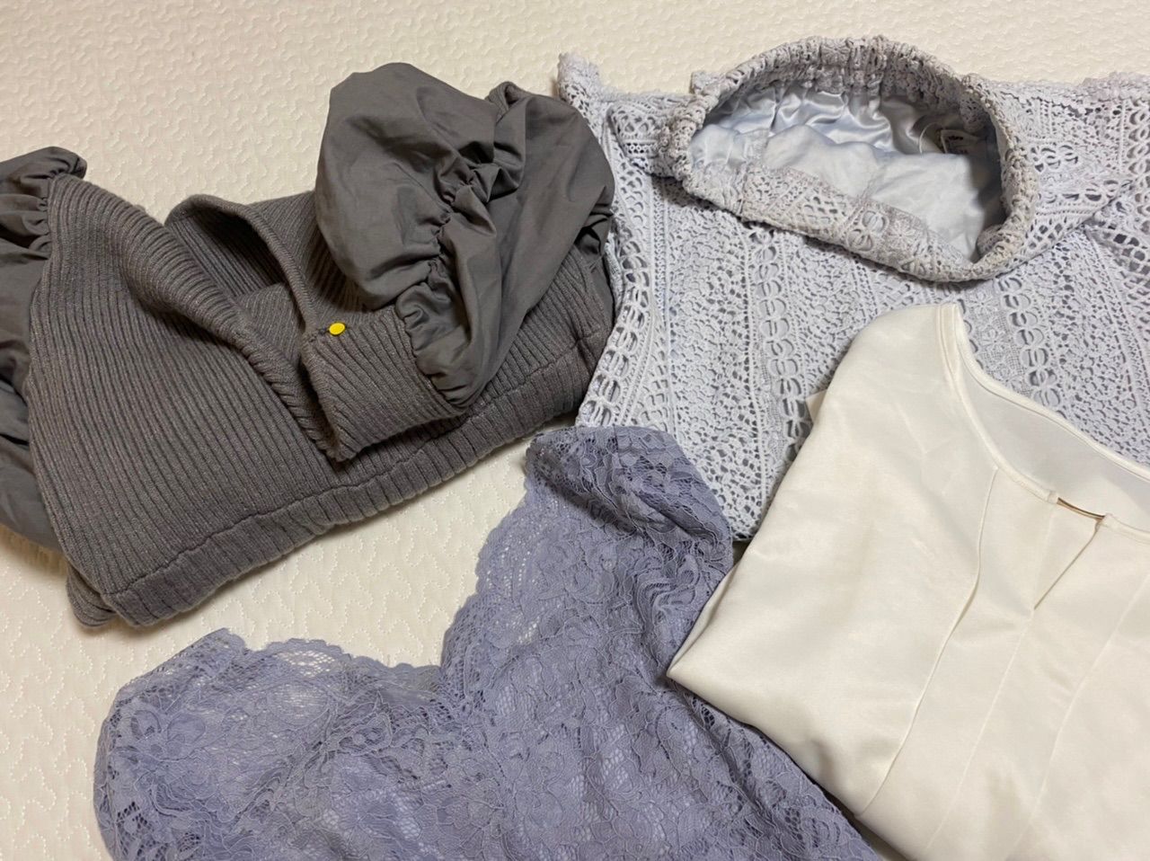 春の爽やかお上品なブルー系⭐︎寒色系◯大人かわいい お洋服まとめ