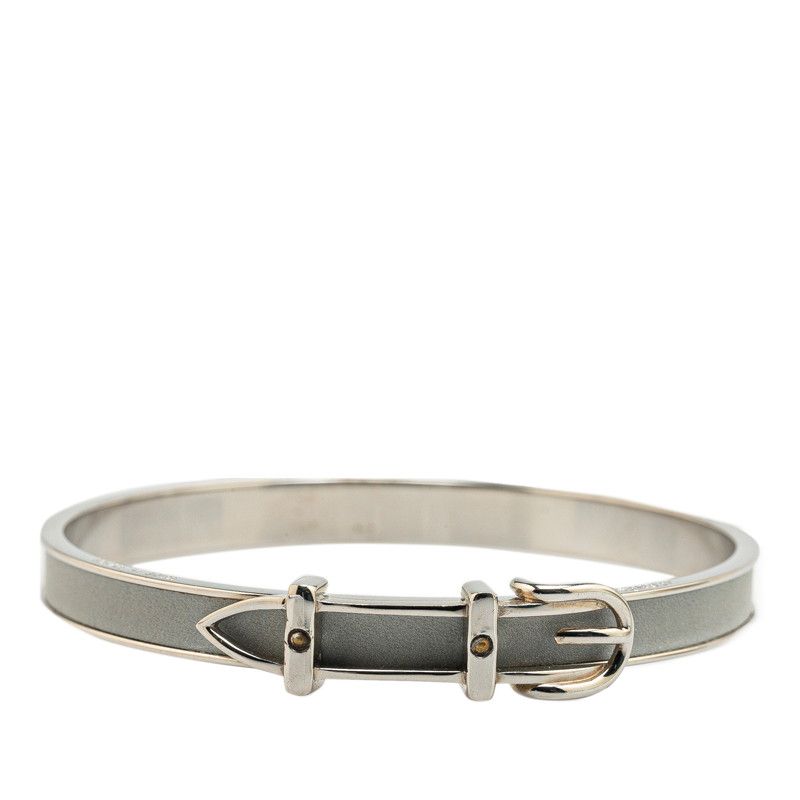 ⭐️美品⭐️ エルメス レザー ベルト 75 ベージュ グレー beltkits-13?$leatherstrap=