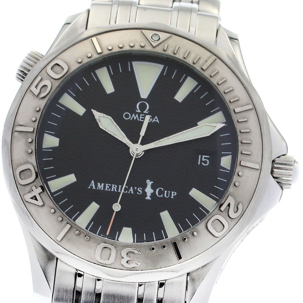 オメガ OMEGA 2533.50 シーマスター300 プロフェッショナル アメリカズカップ WGベゼル 自動巻き メンズ_867618