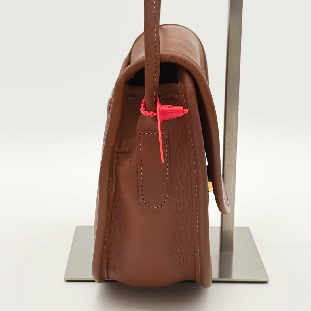 美品】OLDCOACH ポシェット ショルダーバッグ フラップバッグ
