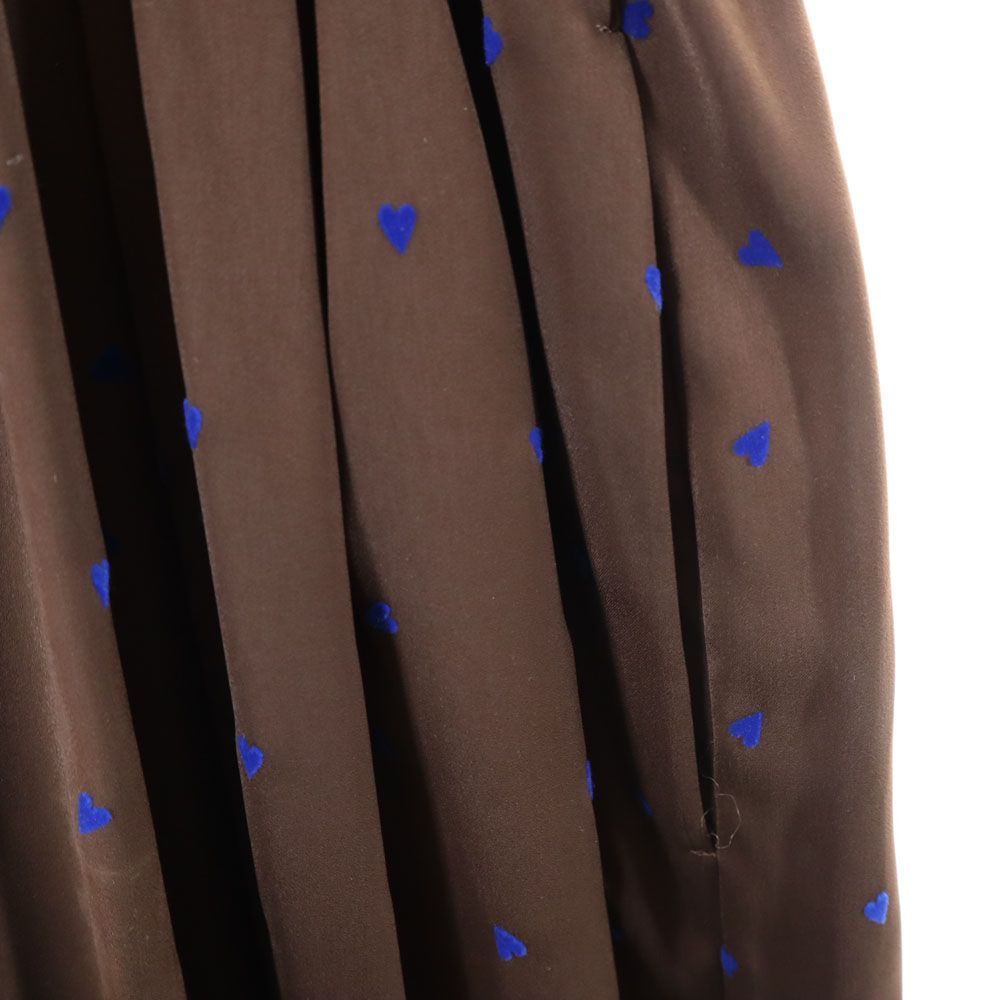 ロンハーマンブルーハートブラウンワンピース