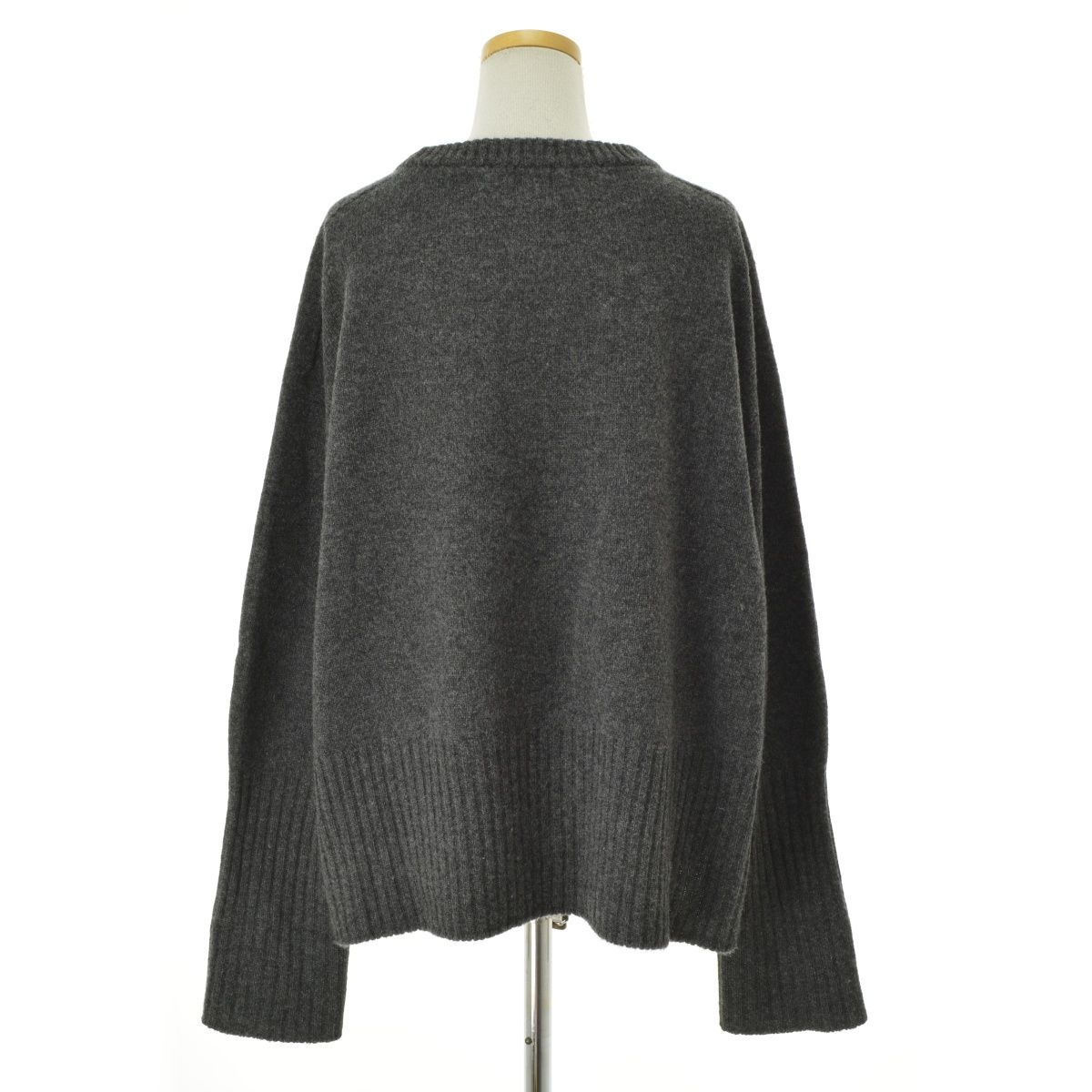 SPICKANDSPAN】22AW 22080200909040 ロングリブプルオーバー長袖ニット