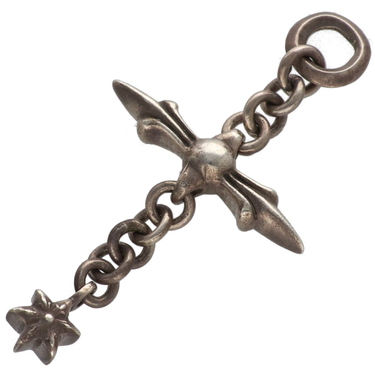 CHROME HEARTS クロムハーツ ローリークロス SV925 シルバー ネックレス ペンダント トップ チャーム 25026382 RS